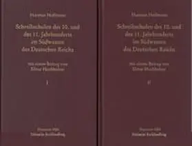 Hoffmann |  Schreibschulen des 10. und des 11. Jahrhunderts im Südwesten des Deutschen Reiches | Buch |  Sack Fachmedien