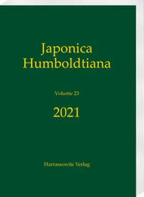 Kinski / Kracht / Rüttermann |  Japonica Humboldtiana 23 (2021) | Buch |  Sack Fachmedien