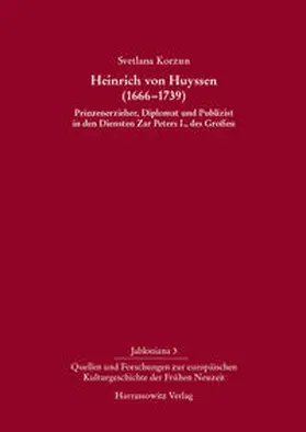 Korzun |  Heinrich von Huyssen (1666-1739) | eBook | Sack Fachmedien