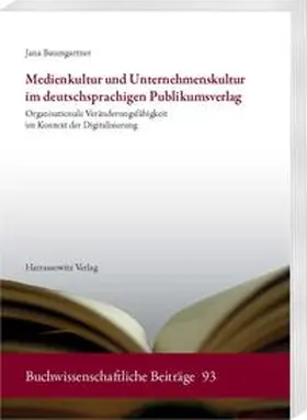 Baumgartner |  Medienkultur und Unternehmenskultur im deutschsprachigen Publikumsverlag | eBook | Sack Fachmedien