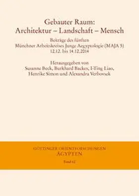 Beck / Backes / Liao |  Gebauter Raum: Architektur – Landschaft – Mensch | eBook | Sack Fachmedien