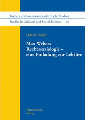 Treiber |  Max Webers Rechtssoziologie – eine Einladung zur Lektüre | eBook | Sack Fachmedien