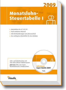  Monatslohn-Steuertabelle I 2009 | Buch |  Sack Fachmedien