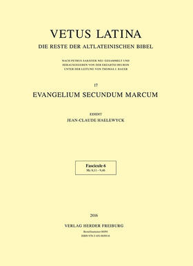 Haelewyck |  Evangelium secundum Marcum | Buch |  Sack Fachmedien