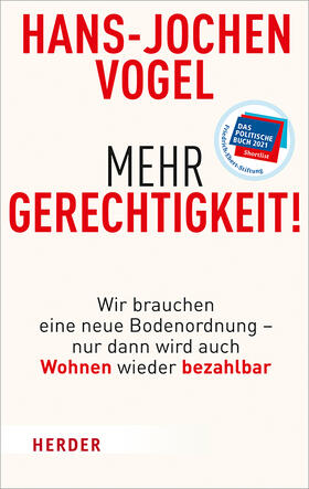 Vogel |  Vogel, H: Mehr Gerechtigkeit! | Buch |  Sack Fachmedien