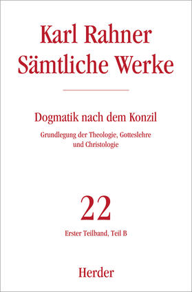 Rahner | Dogmatik nach dem Konzil 1b | Buch | 978-3-451-23667-9 | sack.de