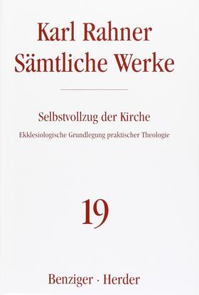 Rahner |  Selbstvollzug der Kirche | Buch |  Sack Fachmedien