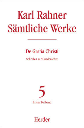 Rahner |  De Gratia Christi | Buch |  Sack Fachmedien