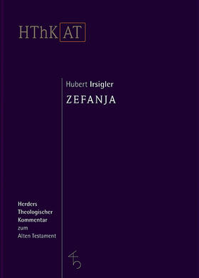 Irsigler |  Zefanja | Buch |  Sack Fachmedien