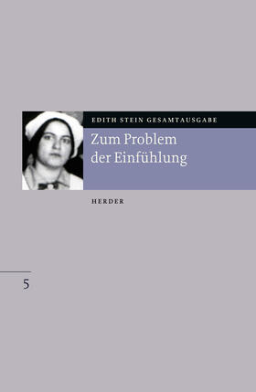 Stein |  Zum Problem der Einfühlung. Gesamtausgabe | Buch |  Sack Fachmedien