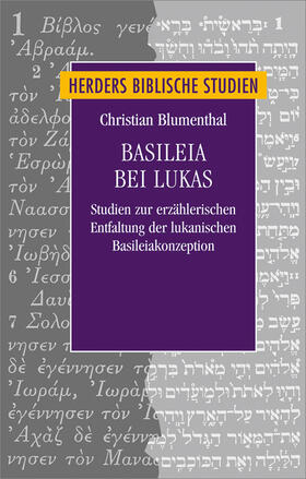 Blumenthal |  Basileia bei Lukas | Buch |  Sack Fachmedien