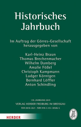 Braun / Brechenmacher / Damberg |  Historisches Jahrbuch | Buch |  Sack Fachmedien