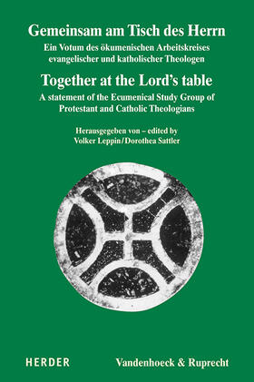 Leppin / Sattler |  Gemeinsam am Tisch des Herrn / Together at the Lord's table | Buch |  Sack Fachmedien