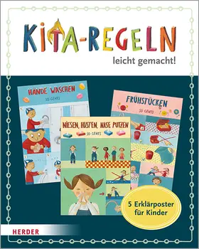  Kita-Regeln leicht gemacht. 5 Erklärposter für Kinder | Sonstiges |  Sack Fachmedien