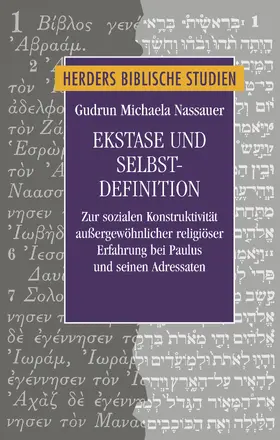 Nassauer |  Ekstase und Selbstdefinition | Buch |  Sack Fachmedien