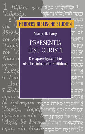 Lang |  Lang, M: Praesentia Iesu Christi | Buch |  Sack Fachmedien