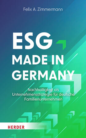 Zimmermann |  ESG - Made in Germany | Buch |  Sack Fachmedien