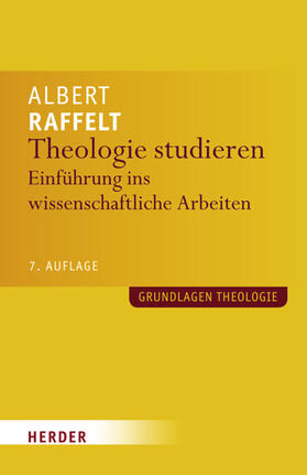 Raffelt |  Theologie studieren | eBook | Sack Fachmedien