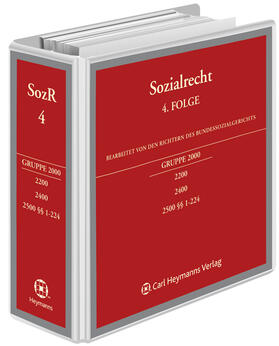 Herausgeberschaft des Bundessozialgerichts | Sozialrecht, Grundwerk | Loseblattwerk | sack.de