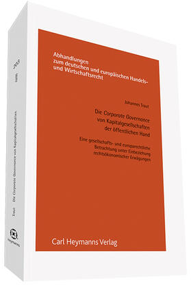 Traut |  Traut, J: Corporate Governance von Kapitalgesellschaften | Buch |  Sack Fachmedien