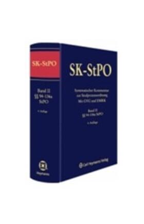 Wolter | SK-StPO Systematischer Kommentar zur Strafprozessordnung | Buch | 978-3-452-28073-2 | sack.de
