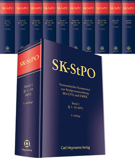 Wolter |  Systematischer Kommentar zur Strafprozessordnung: SK-StPO | Buch |  Sack Fachmedien