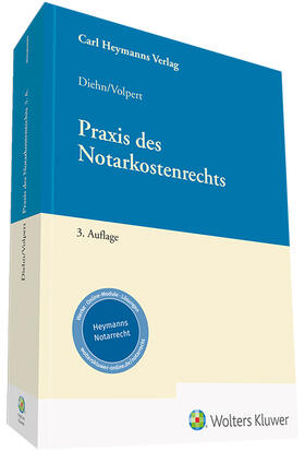 Diehn / Volpert |  Diehn, T: Praxis des Notarkostenrechts | Buch |  Sack Fachmedien
