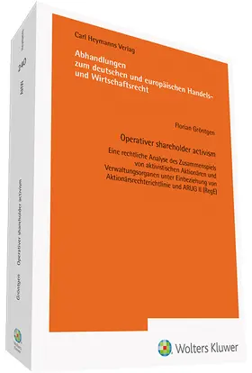 Gröntgen |  Operativer shareholder activism | Buch |  Sack Fachmedien