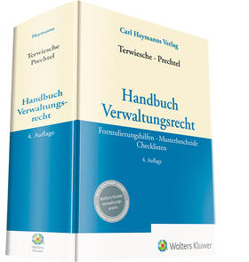 Prechtel / Terwiesche | Handbuch Verwaltungsrecht | Buch | 978-3-452-29613-9 | sack.de