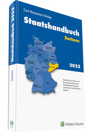  Staatshandbuch Sachsen 2022 | Buch |  Sack Fachmedien