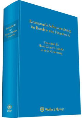 Burgi / Waldhoff |  Kommunale Selbstverwaltung im Bundes- und Finanzstaat | Buch |  Sack Fachmedien