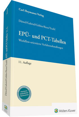 Düwel / Gabriel / Göhler |  Düwel, I: EPÜ- und PCT-Tabellen | Buch |  Sack Fachmedien
