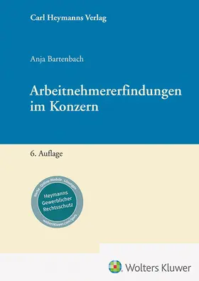 Bartenbach |  Arbeitnehmererfindungen im Konzern | Buch |  Sack Fachmedien