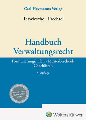 Terwiesche / Prechtel |  Handbuch Verwaltungsrecht | Buch |  Sack Fachmedien