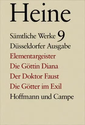 Heine / Windfuhr |  Elementargeister. Die Göttin Diana. Der Doktor Faust. Die Götter im Exil | Buch |  Sack Fachmedien