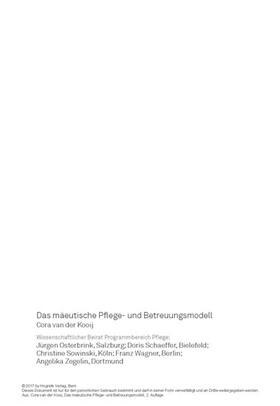 Kooij |  Das mäeutische Pflege– und Betreuungsmodell | eBook | Sack Fachmedien