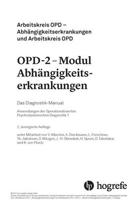  OPD-2 - Modul Abhängigkeitserkrankungen | eBook | Sack Fachmedien