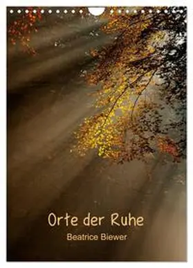 Biewer / CALVENDO |  Orte der Ruhe (Wandkalender 2025 DIN A4 hoch), CALVENDO Monatskalender | Sonstiges |  Sack Fachmedien