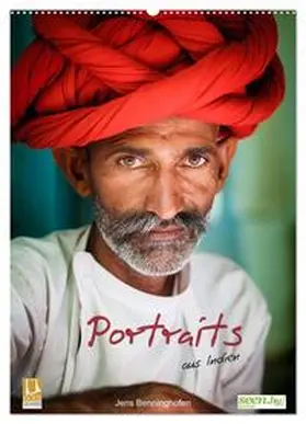 Benninghofen / CALVENDO |  Portraits aus Indien (Wandkalender 2025 DIN A2 hoch), CALVENDO Monatskalender | Sonstiges |  Sack Fachmedien