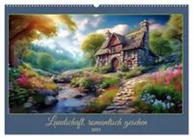 Braun / CALVENDO |  Landschaft romantisch gesehen (Wandkalender 2025 DIN A2 quer), CALVENDO Monatskalender | Sonstiges |  Sack Fachmedien