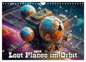 Braun / CALVENDO |  Lost Places im Orbit (Wandkalender 2025 DIN A4 quer), CALVENDO Monatskalender | Sonstiges |  Sack Fachmedien