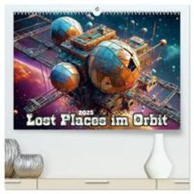 Braun / CALVENDO |  Lost Places im Orbit (hochwertiger Premium Wandkalender 2025 DIN A2 quer), Kunstdruck in Hochglanz | Sonstiges |  Sack Fachmedien