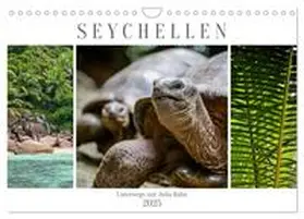 Hahn / CALVENDO | Seychellen - unterwegs mit Julia Hahn (Wandkalender 2025 DIN A4 quer), CALVENDO Monatskalender | Sonstiges | 978-3-457-19693-9 | sack.de