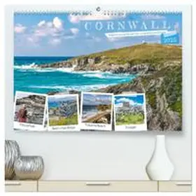 Meyer / CALVENDO |  Cornwall - Malerische Landschaften mit grandiosen Küsten (hochwertiger Premium Wandkalender 2025 DIN A2 quer), Kunstdruck in Hochglanz | Sonstiges |  Sack Fachmedien