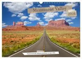 CALVENDO / Bittner |  Monument Valley - Faszinierende Westernkulisse in den USA (Wandkalender 2026 DIN A3 quer), CALVENDO Monatskalender | Sonstiges |  Sack Fachmedien