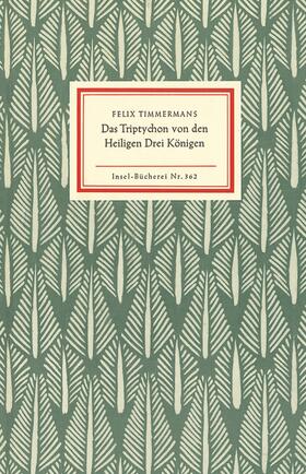 Timmermans |  Das Triptychon von den Heiligen Drei Königen | Buch |  Sack Fachmedien