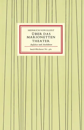 Kleist |  Über das Marionettentheater | Buch |  Sack Fachmedien