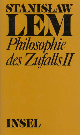 Lem |  Philosophie des Zufalls. Zu einer empirischen Theorie der Literatur | Buch |  Sack Fachmedien