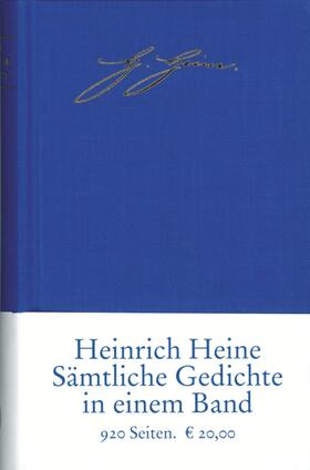 Briegleb / Heine |  Sämtliche Gedichte in zeitlicher Folge | Buch |  Sack Fachmedien