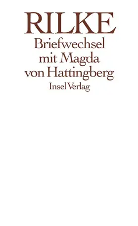 Rilke / Hattingberg / Scharffenberg |  Briefwechsel mit Magda von Hattingberg | Buch |  Sack Fachmedien